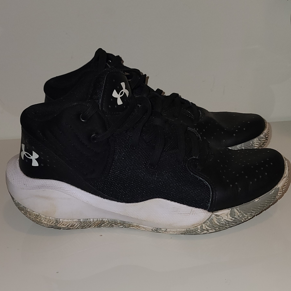 Under Armour Kids Jet 21 PS 3024794-001 Basketball Shoes US 5.5 - Picture 3 of 11